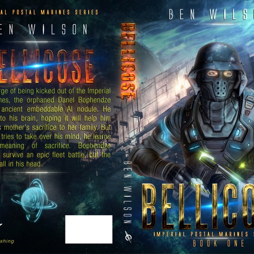 Sci-Fi Novel Cover Design, Start of Series. Design by Max63