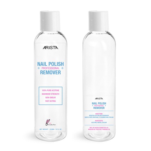 Arista Nail Polish Remover Design by M.N.X