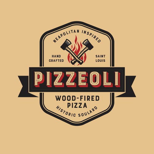 Designs | Design a Vintage Logo for a Wood Fired Pizzeria in a Historic ...