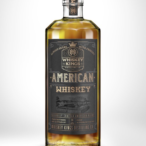 New Whiskey Distillery label design Design réalisé par Vasily ERA