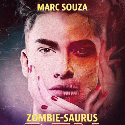 Create a young adult book cover for Zombie-saurus Rex Design by easy123