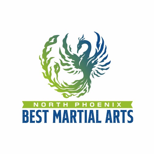 North Phoenix Best Martial Arts school logo Design réalisé par Yulianto.dedy