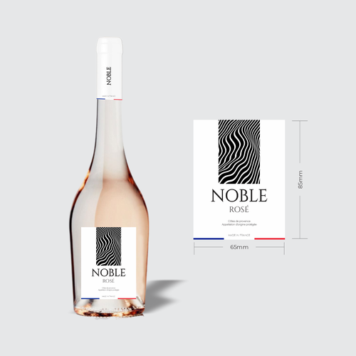 Designs Rose Wine Label Product label contest