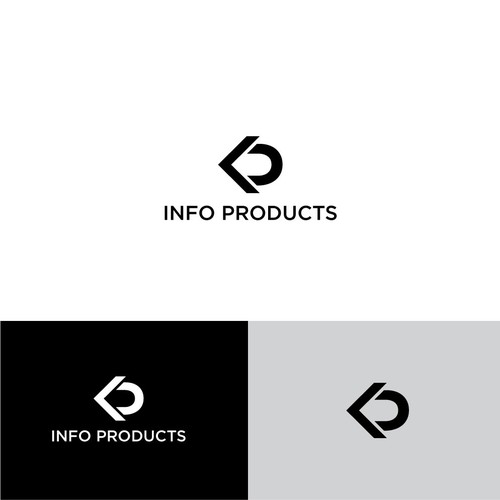 InfoProducts.com - Logo & Branding Design by DaaCreations