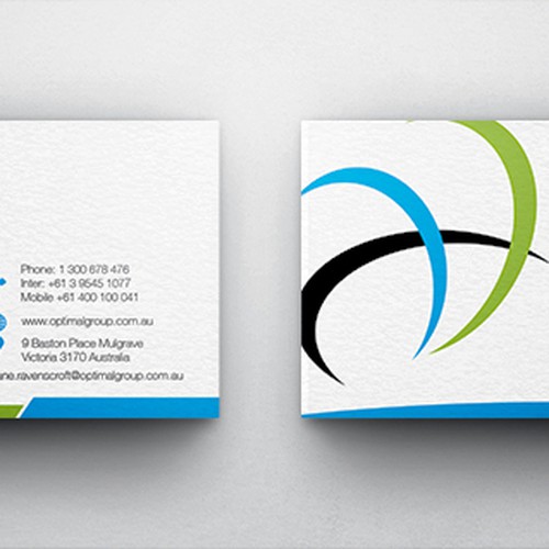 Design Create new business cards for Optimal Group di Infinite Design00