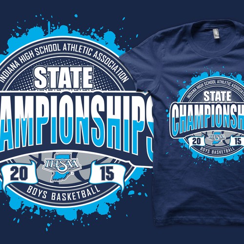 State championship basketball t cheap shirt designs