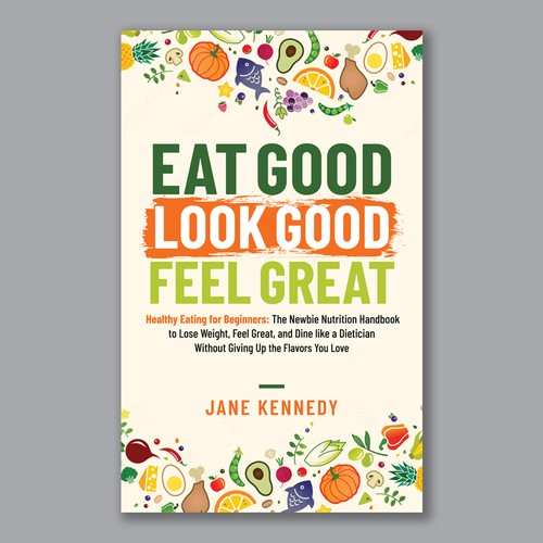 E-BOOK COVER - BEGINNER NUTRITION Design by Bluebubble