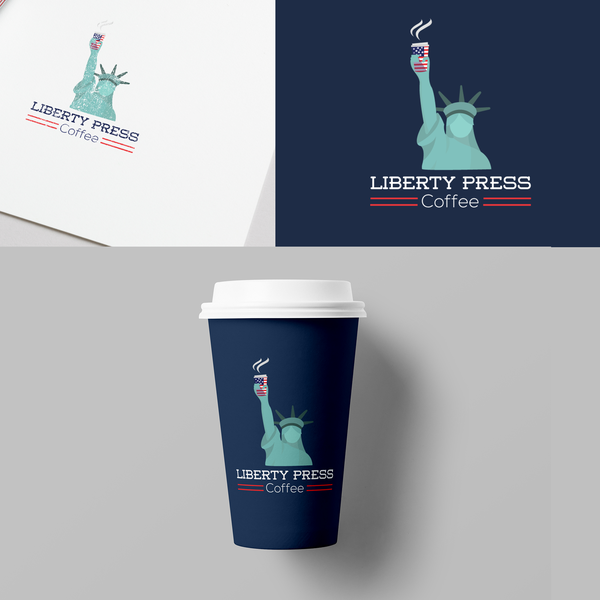 Logo Liberty press coffee