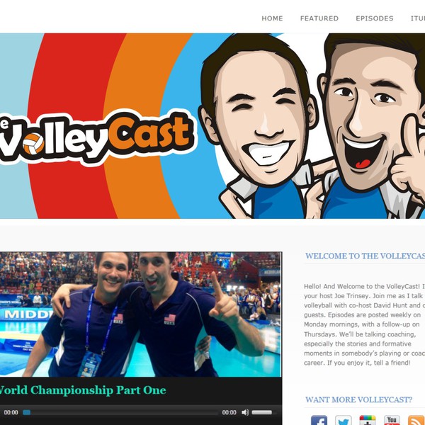 Design by starlight ™ titled "Podcast Logo for TheVolleyCast!"