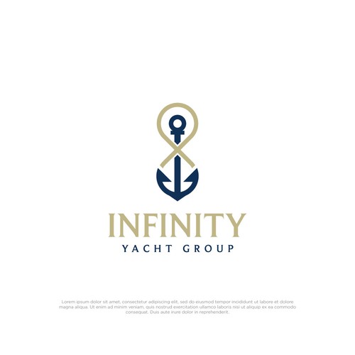 Luxury Yacht Logo Contest Design by mandexign