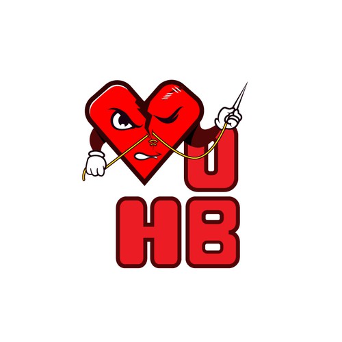 Broken Heart logo Réalisé par VBK Studio