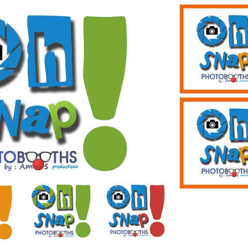 Help Oh Snap! Photo Booths with a new logo Design by Episode_999