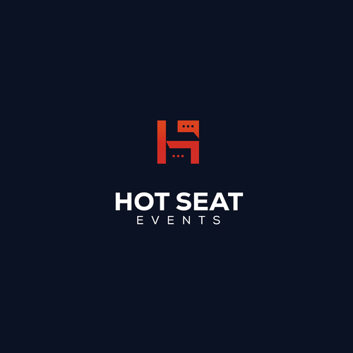 Impactful Logo For 'Hot Seat Events' – Learn from Industry Experts Through Livestreams & Events. Design by Striker29