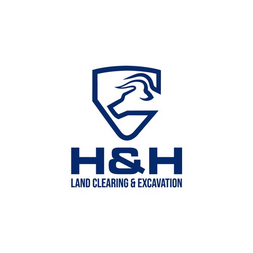 LOGO AND LETTER HEAD FOR H&H LAND CLEARING AND EXEXCAVATION Diseño de JELOVE