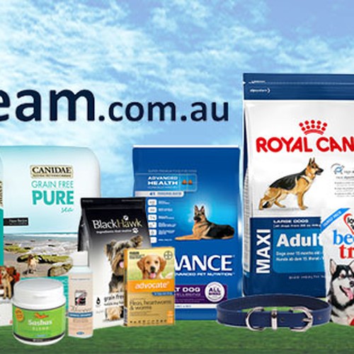 EASY facebook cover photo for an ONLINE PET STORE. Design by Grafikkstudio