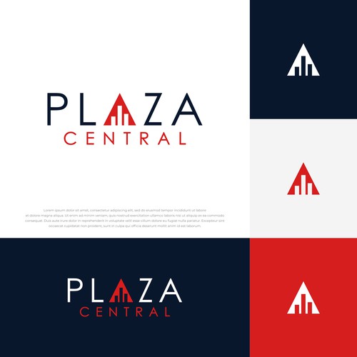 Logotipo Plaza Central Design by DA♕NU