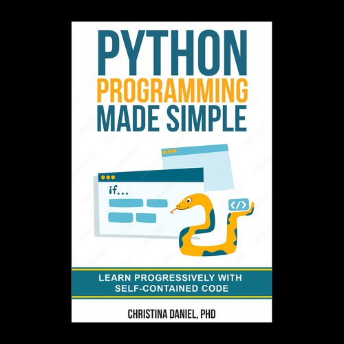 eBook Cover Design for "Python Programming Made Simple" Design by anisha umělec