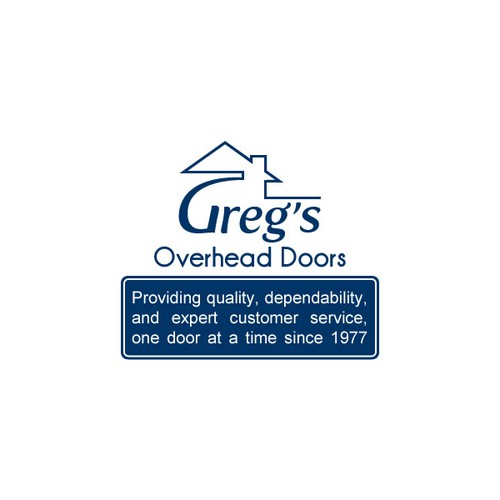 Help Greg's Overhead Doors with a new logo Réalisé par dee.sign