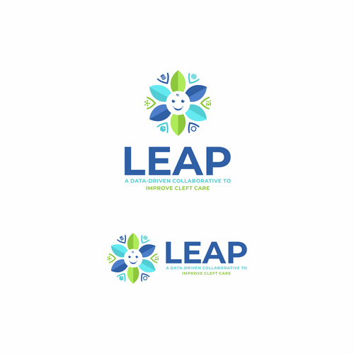 Inspiring logo for a new collaboratory to improve healthcare for young children Design by colorworks™