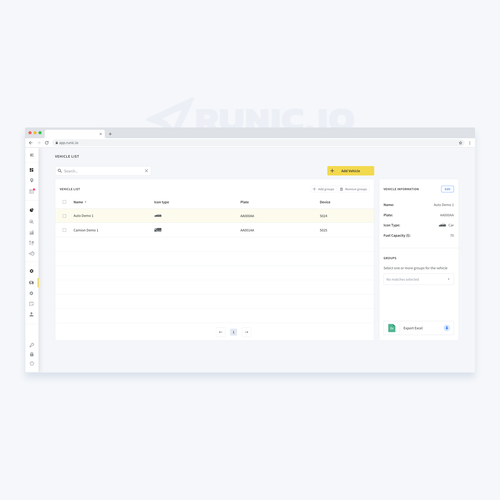 Runic.io GPS tracking web application refactoring Design by Sasha Grey