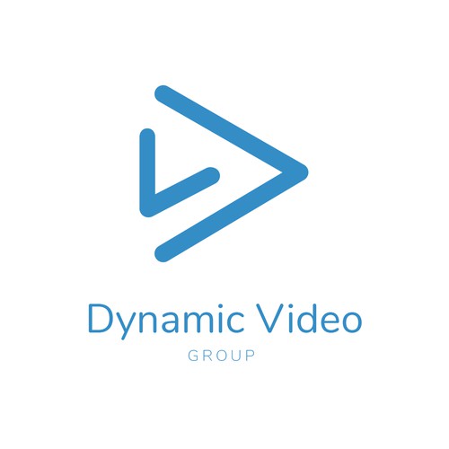 Simple, clean logo for video/tech company Design by Strumark