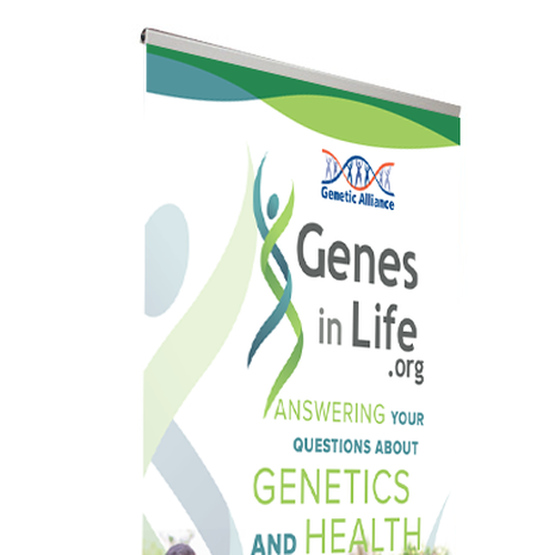 Create a conference poster for Genetic Alliance! Design by Craig Steel