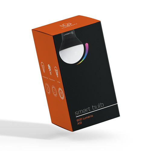 We need to create a sophisticated package for smart lamps. Design by Pure-Design