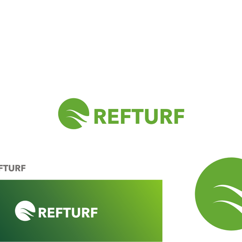 Create the next logo for REFTURF Réalisé par Blesign™