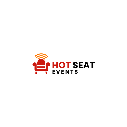 Impactful Logo For 'Hot Seat Events' – Learn from Industry Experts Through Livestreams & Events. Design von sila*