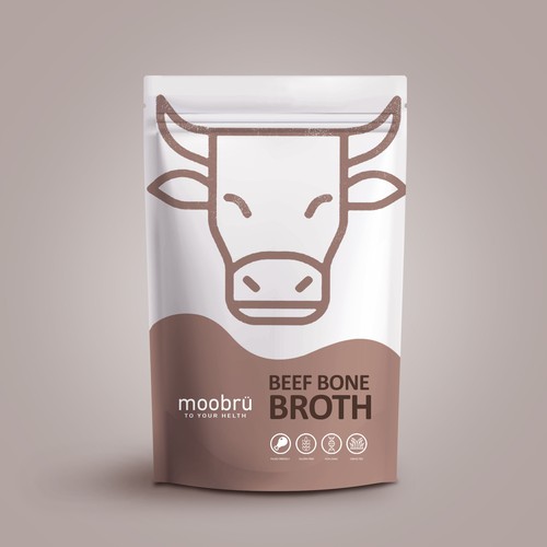 Bone Broth Package Design by sougatacreative