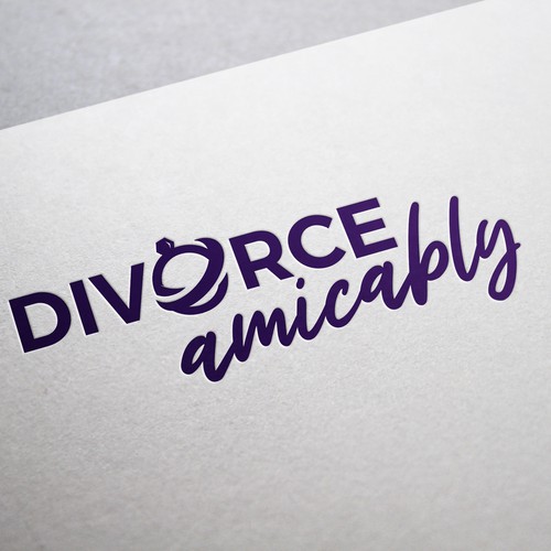 Logo for a new, healthy way for reasonable people to divorce Design by AalianShaz