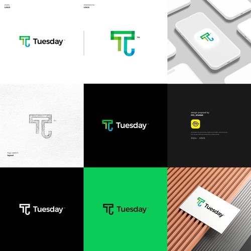 Design a logo for "Tuesday" Design by FF3 ˢᵗᵘᵈⁱᵒ