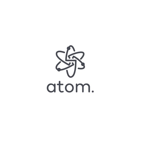 Create Atom Symbol In Shape of Letter "S" Design von Design.artz Studio