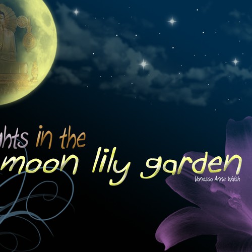 nights in the moon lily garden needs a new banner ad Diseño de Mcastro