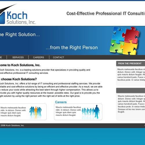 $500.00 Website template (Design only) Design by Blue Leaf Graphics