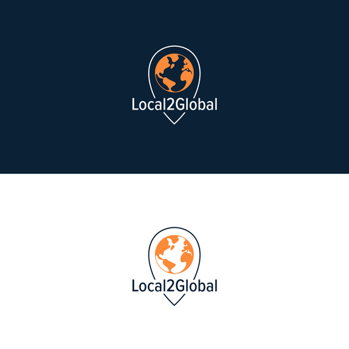 Can you combine a handshake and a globe into a seamless design that is minimal, abstract & trendy? Or, try something new Design von Kiap