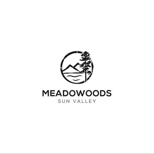 Logo for the most beautiful place on earth...The Meadowoods Resort Diseño de Entara