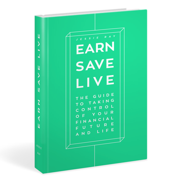 'Earn Save LIve'  book cover