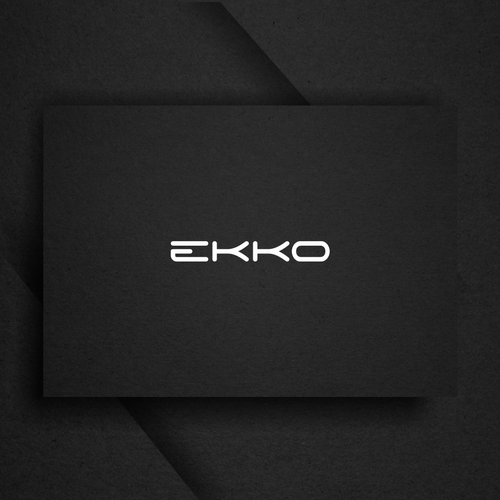 SIMPLE LOGO - ekko Letters then dm after Design by beklitos