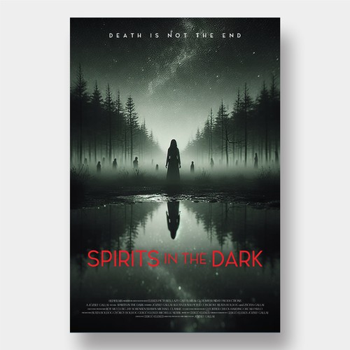 SPIRITS IN THE DARK poster contest Design by Faisal Zulmi™