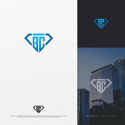 Design a powerful logo that bring diamond to shine for commercial real estate Design by alqarni Studio