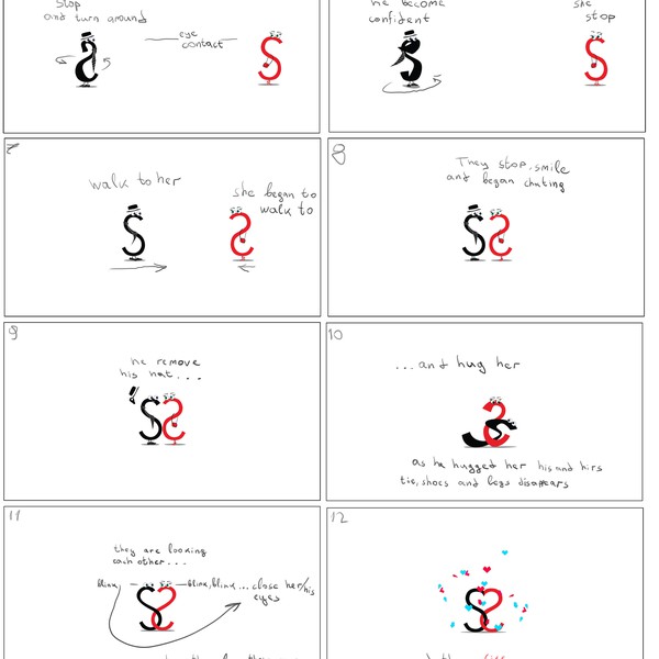 Design by Nickson5 titled "Animation sequence for morning kiss"