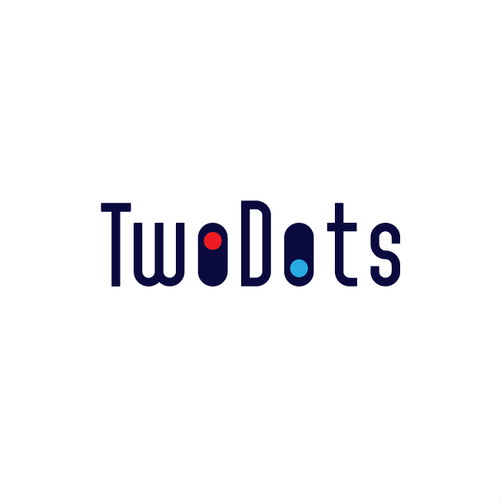 Two Dots Software Fraud Prevention Logo Design - Modern and Simple! Design by Grifix
