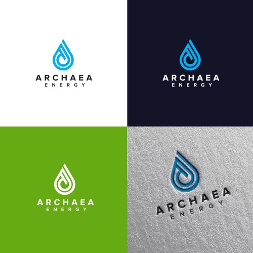 Archaea Energy Logo Design by pixelgrapiks