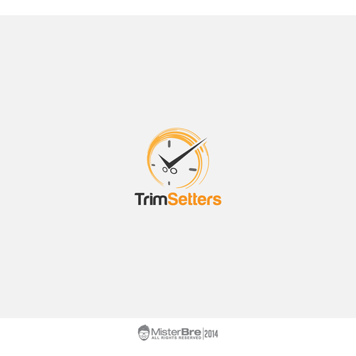 Create a self expressing logo for Trimsetters.com [hair appointment
system] Design by MisterBre