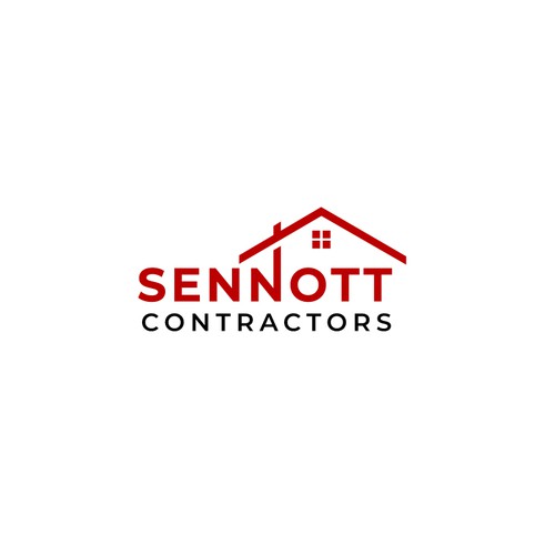 Bold, easy to read logo for construction company specializing in exterior renovations Design by Ashik99d