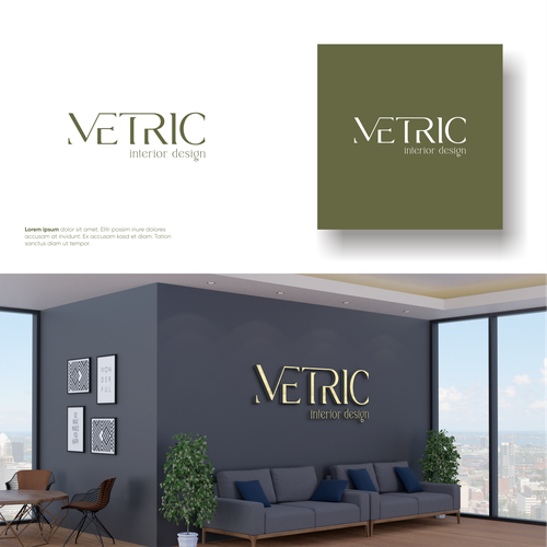 Interior design company Called Metric interior design Design by W A W A