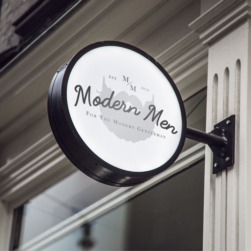 Manly, Retro-Modern Logo for Modern Men: A Subscription Box for the Modern Gentleman Design by MattyC