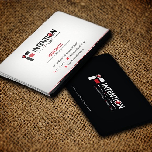 Film Company Business Card Design by AkGraphicsSolutions