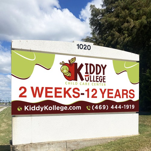 Playful, professional signage for child care center Design by GrApHiC cReAtIoN™